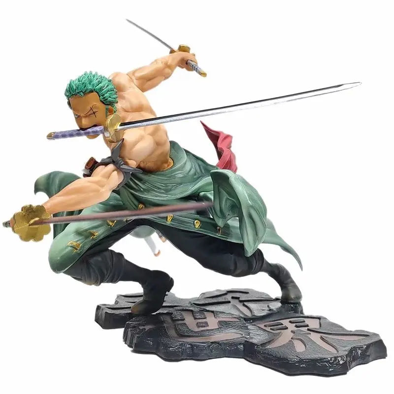 Three-Blade Sa-Maximum Manga Anime Statue Action Figure Collection Model Kid Toys
