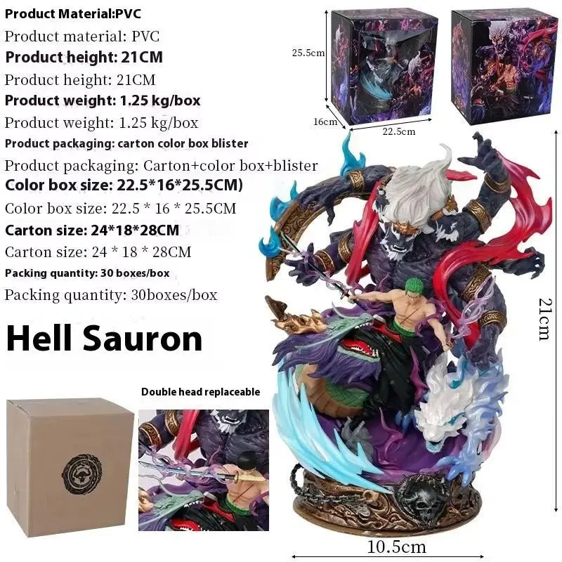 The Hell King Action Anime Figures Statue