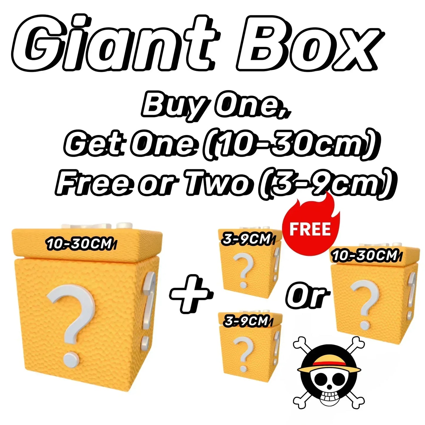 Mystery Box Surprise Figurine 4 10-30cm